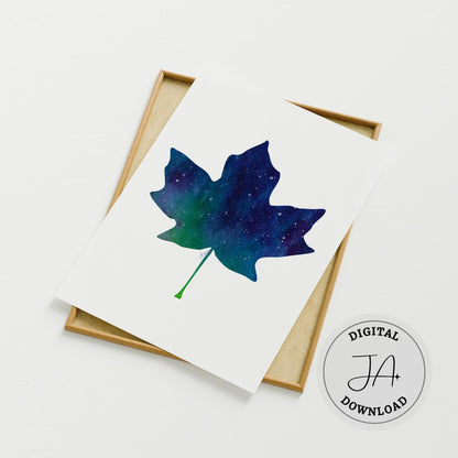 Maple Leaf Stillness