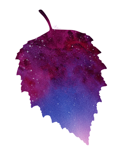Cosmic Leaves Printable Collection