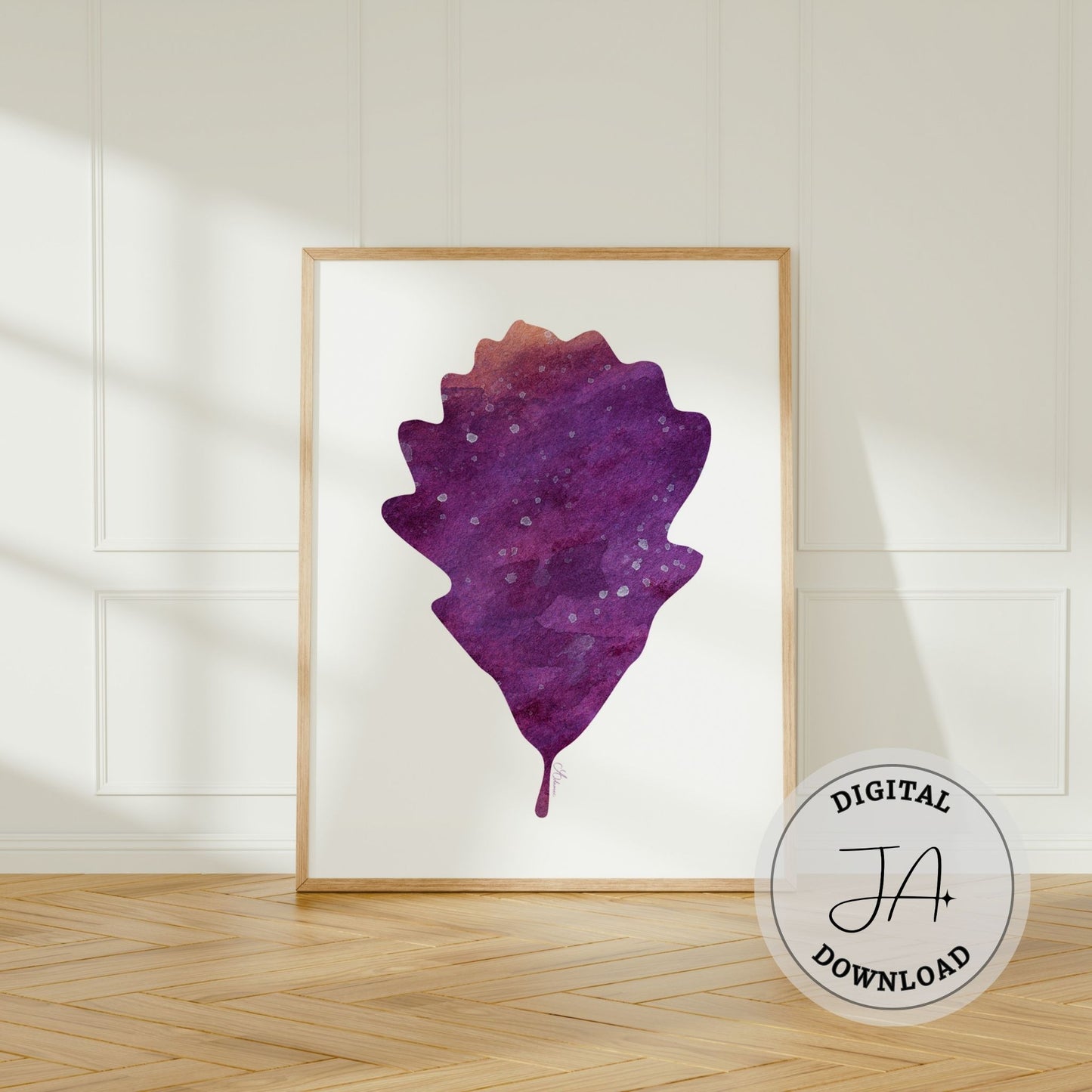 Cosmic Leaves Printable Collection