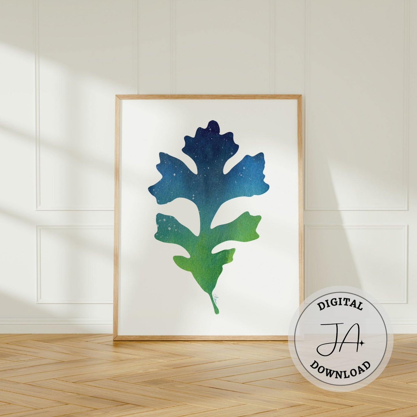 Cosmic Leaves Printable Collection